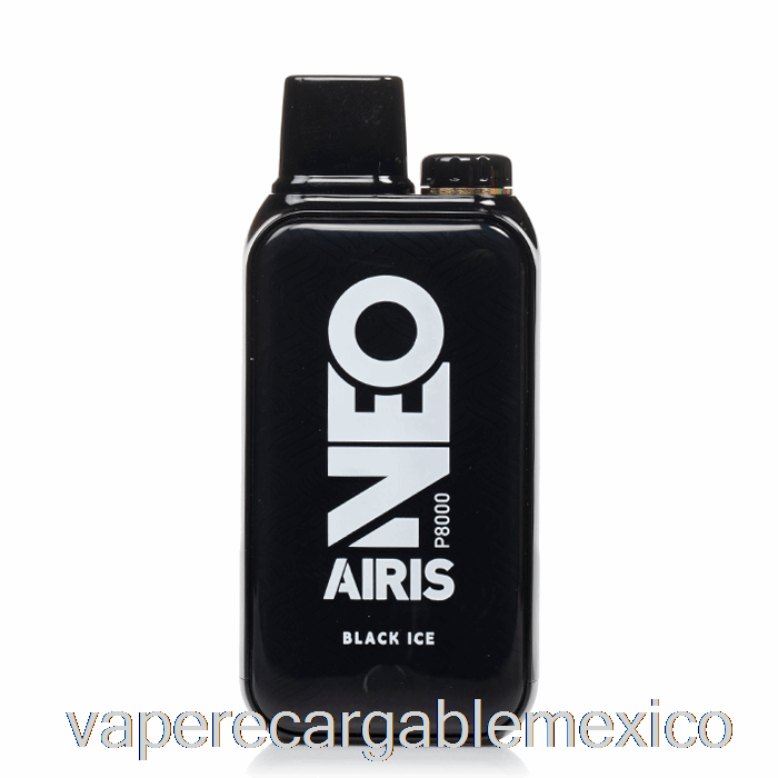Vape Recargable Airis Neo P8000 Desechable Negro Hielo
